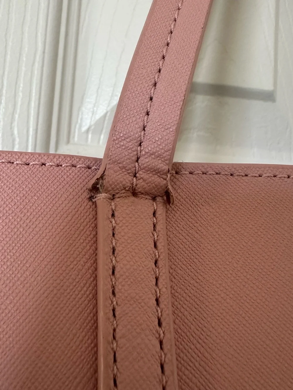 kate spade Blush Pink Saffiano Leather Tote